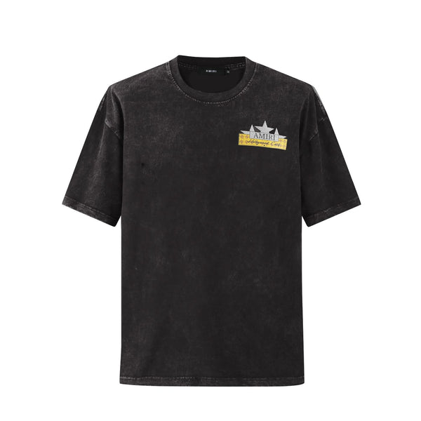 Camiseta 88990 Oversize Pickling Gris Oscuro Para Hombre