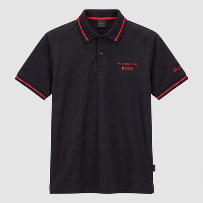 Camiseta 185023 Tipo Polo Negro para hombre