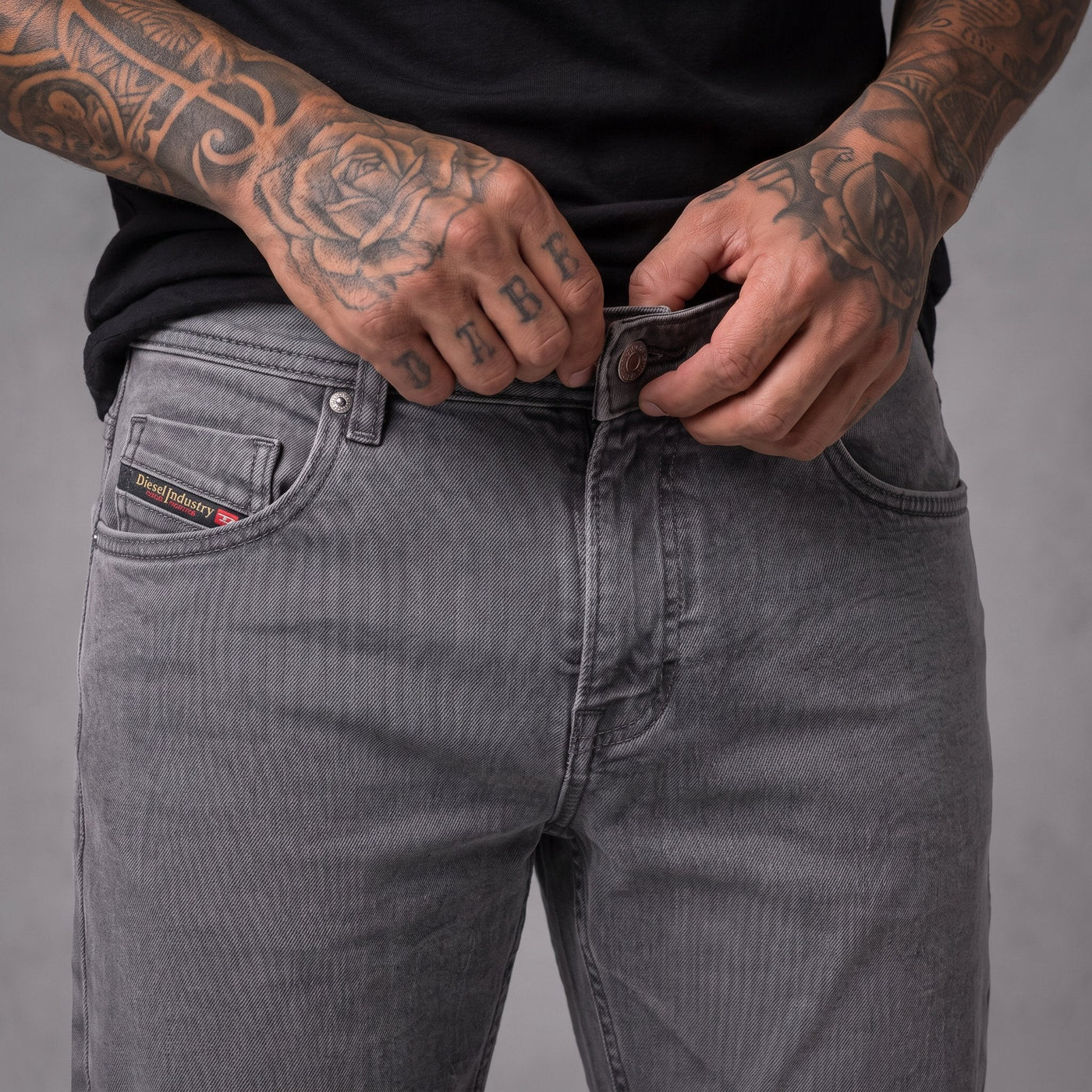 Jean DSL GCK080 Gris Para Hombre