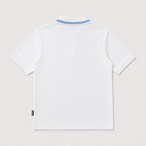 Camiseta 918032 Tipo Polo Blanco para hombre