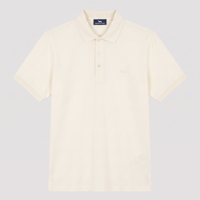 Camiseta 918054 Tipo Polo Crema Para Hombre