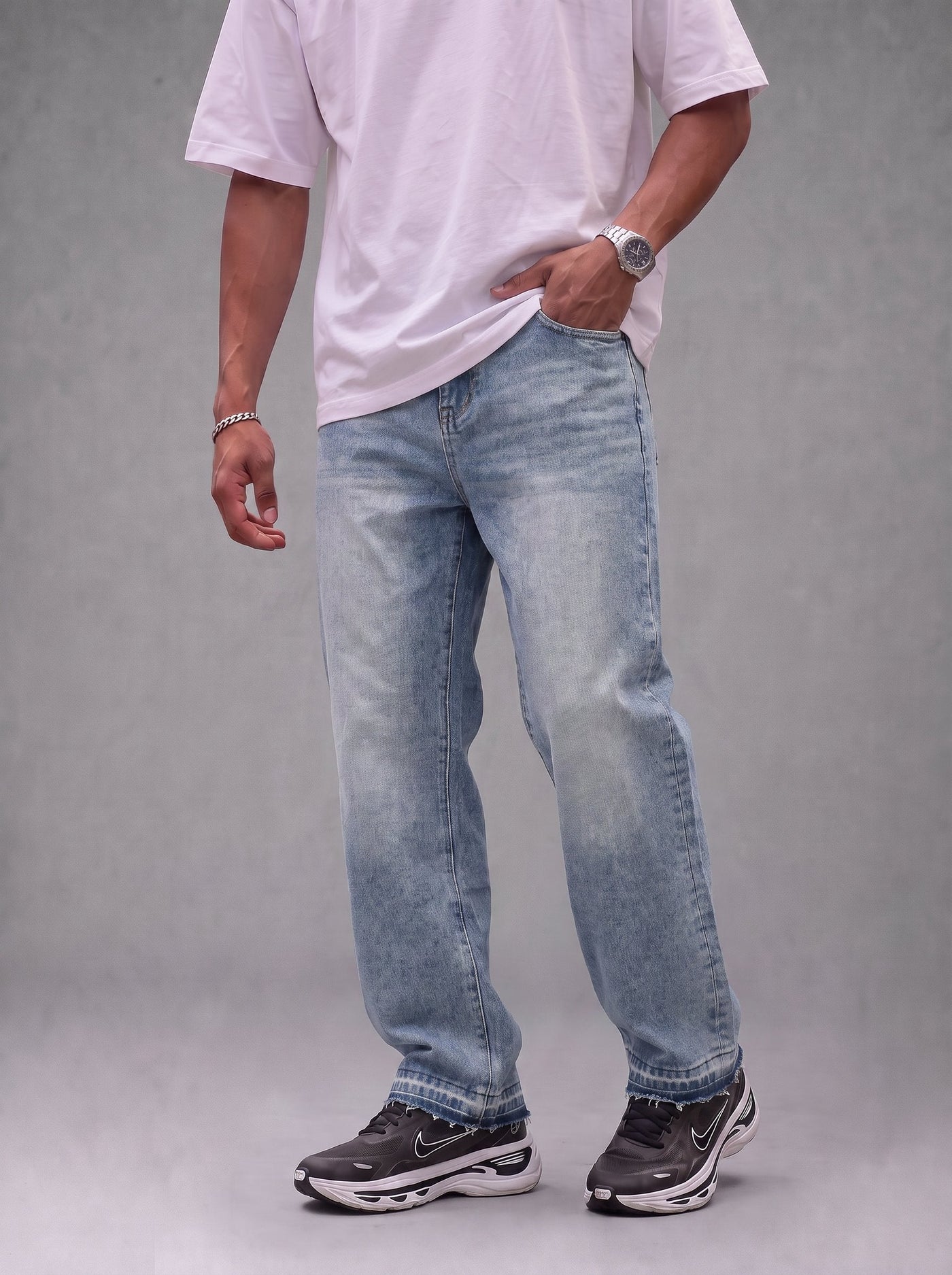 Jean GAL GAD089L Azul Para Hombre