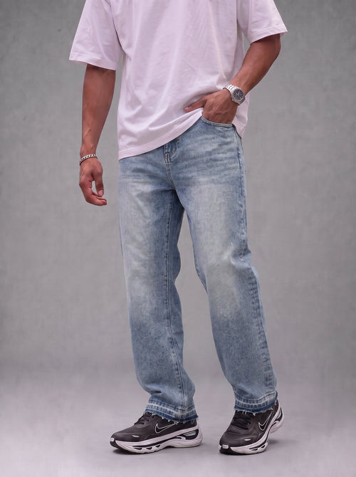 Jean GAL GAD089L Azul Para Hombre