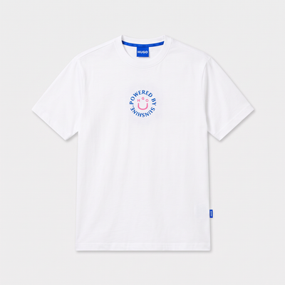 Camiseta 921003 Estampada Blanco para hombre