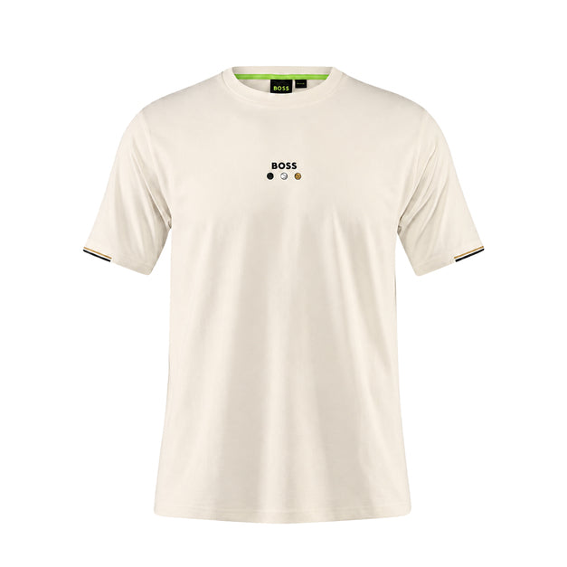 Camiseta 921036 Básica Crema para hombre
