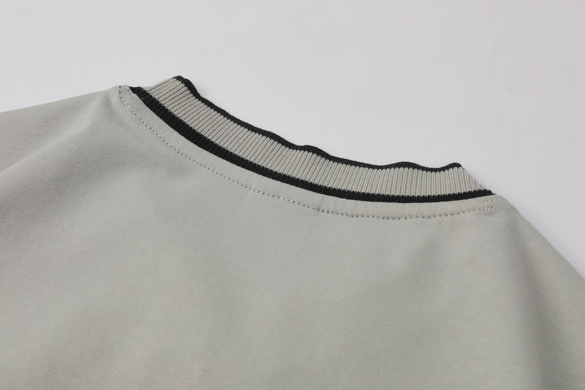 Camiseta 921040 Básica Gris Claro Para Hombre - foto 8