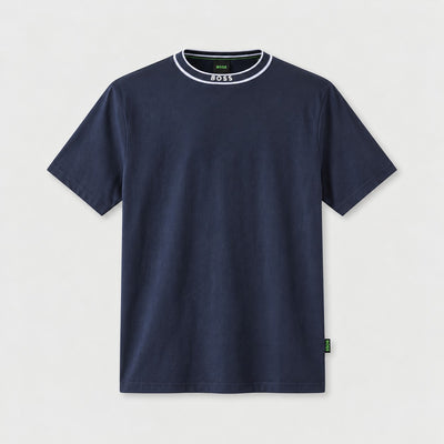 Camiseta 921040 Básica Azul Oscuro Para Hombre - frente