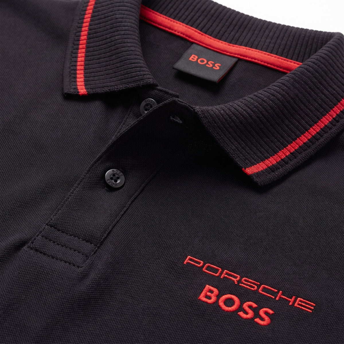 Camiseta 185023 Tipo Polo Negro para hombre