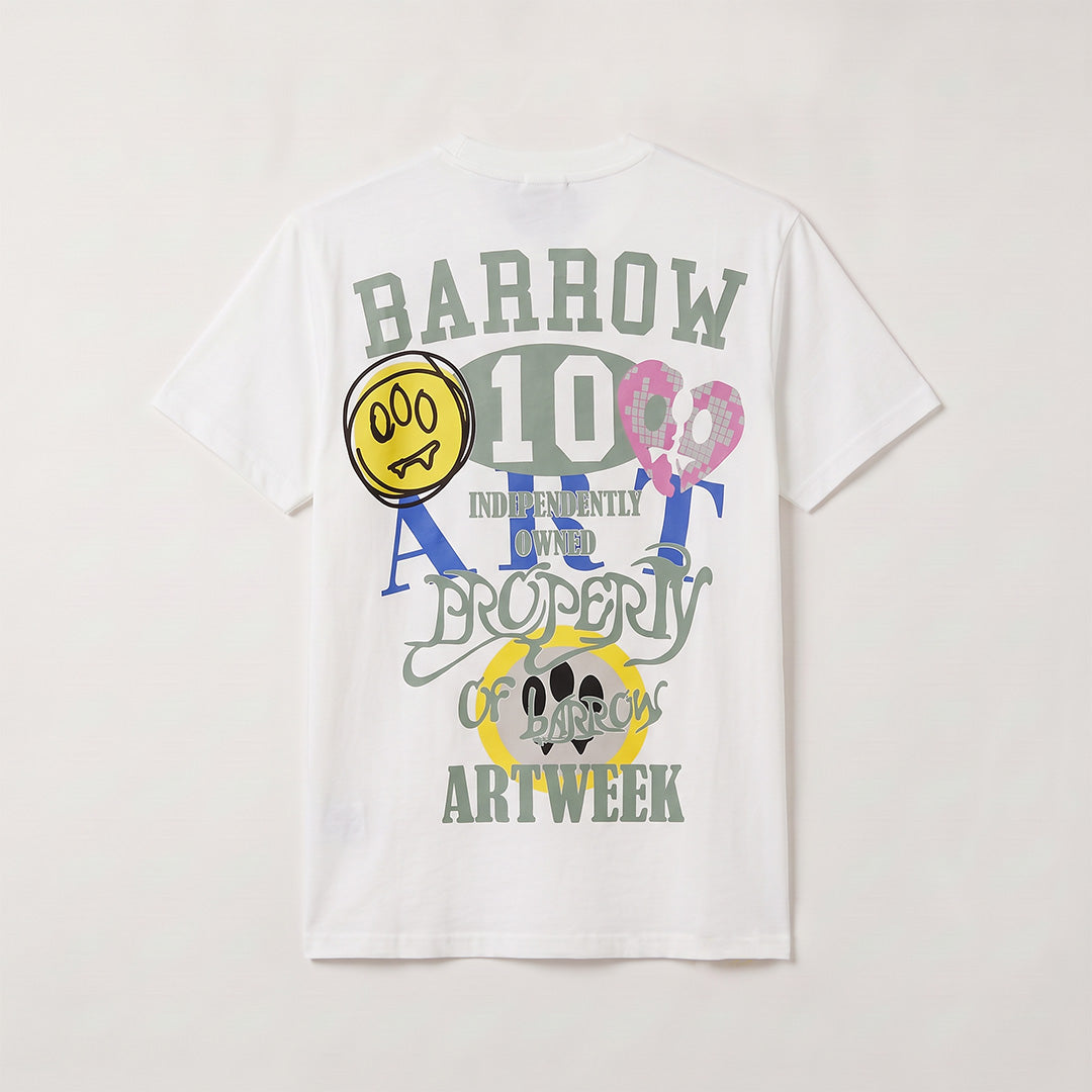 Camiseta 661121 Estampada Blanco para hombre