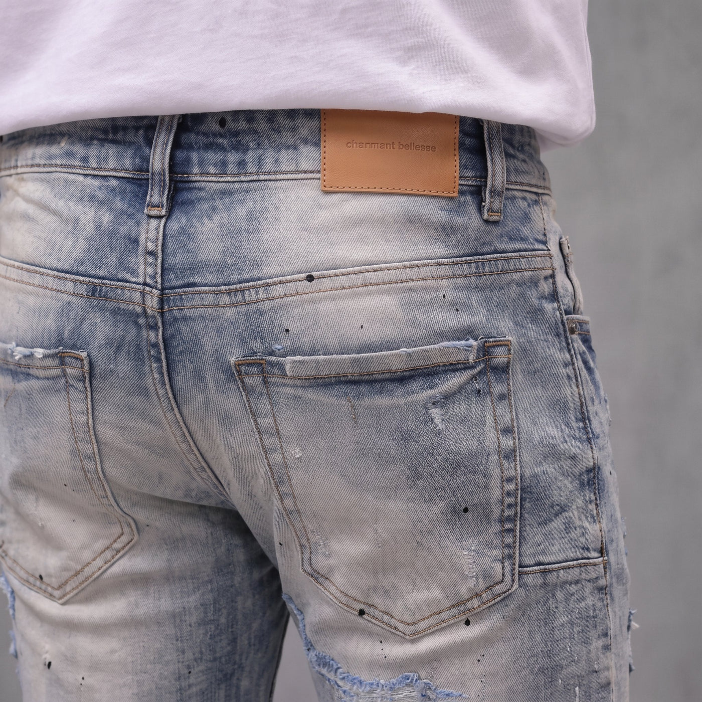 Jean PP PUD044 Azul Para Hombre