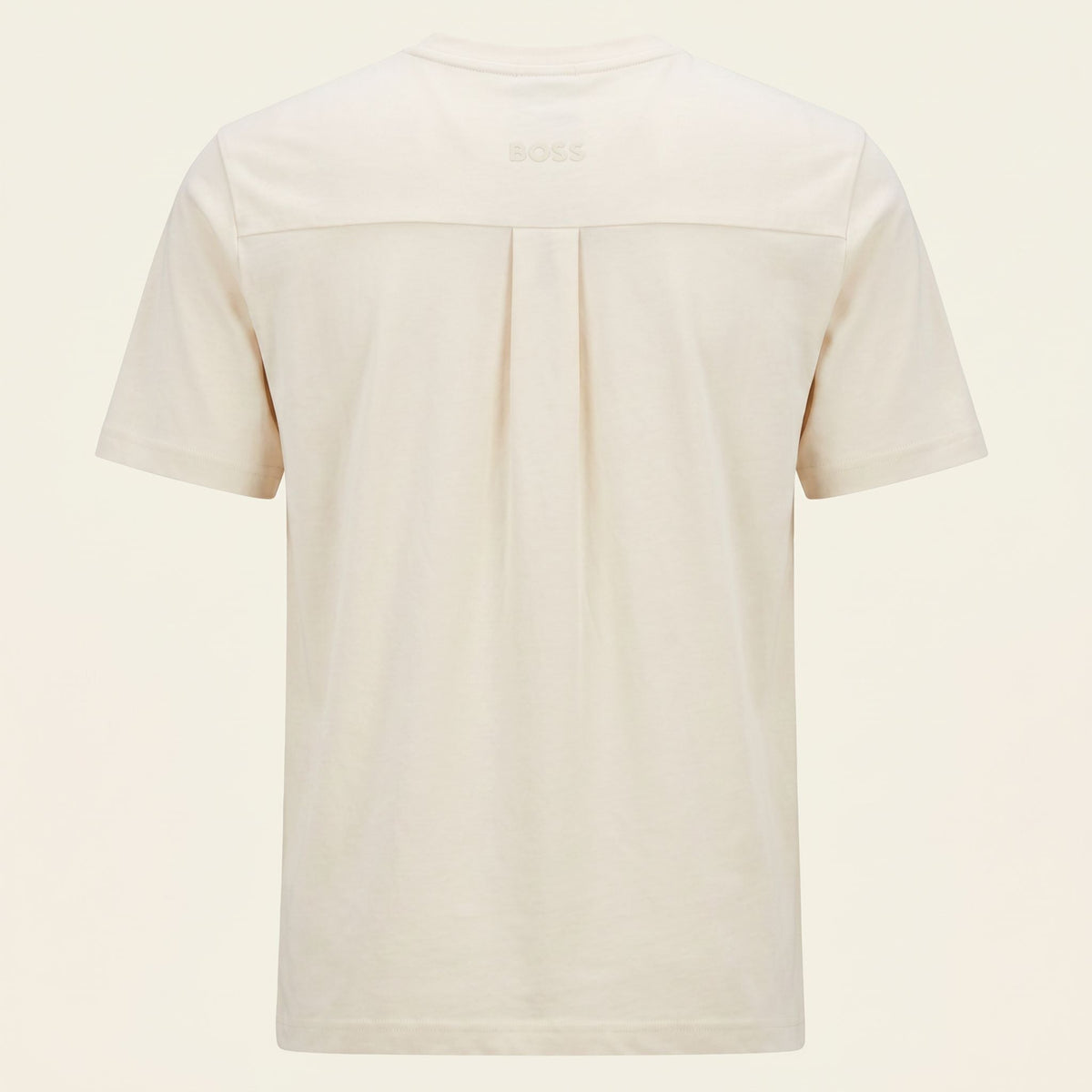 Camiseta 921052 Basica Crema para hombre