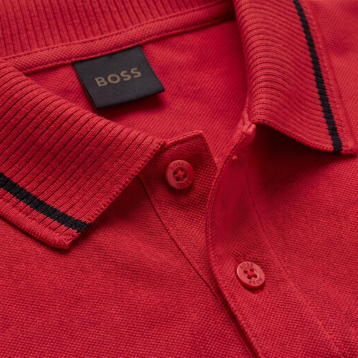 Camiseta 185023 Tipo Polo Rojo para hombre