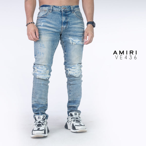 Jean AMIRI VE436 Azul para hombre