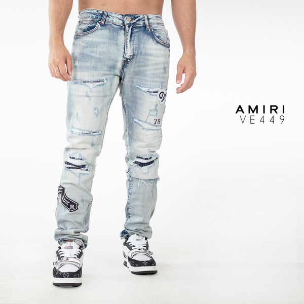 Jean VE449 Gris para hombre