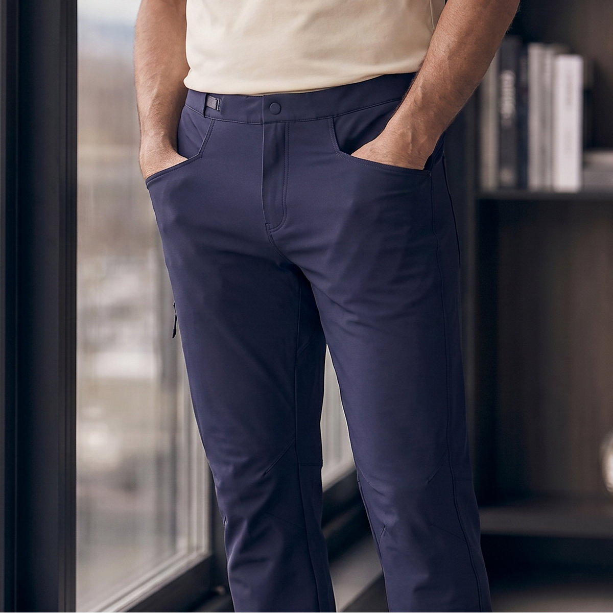 Pantalón 62343 Azul Rey Para Hombre