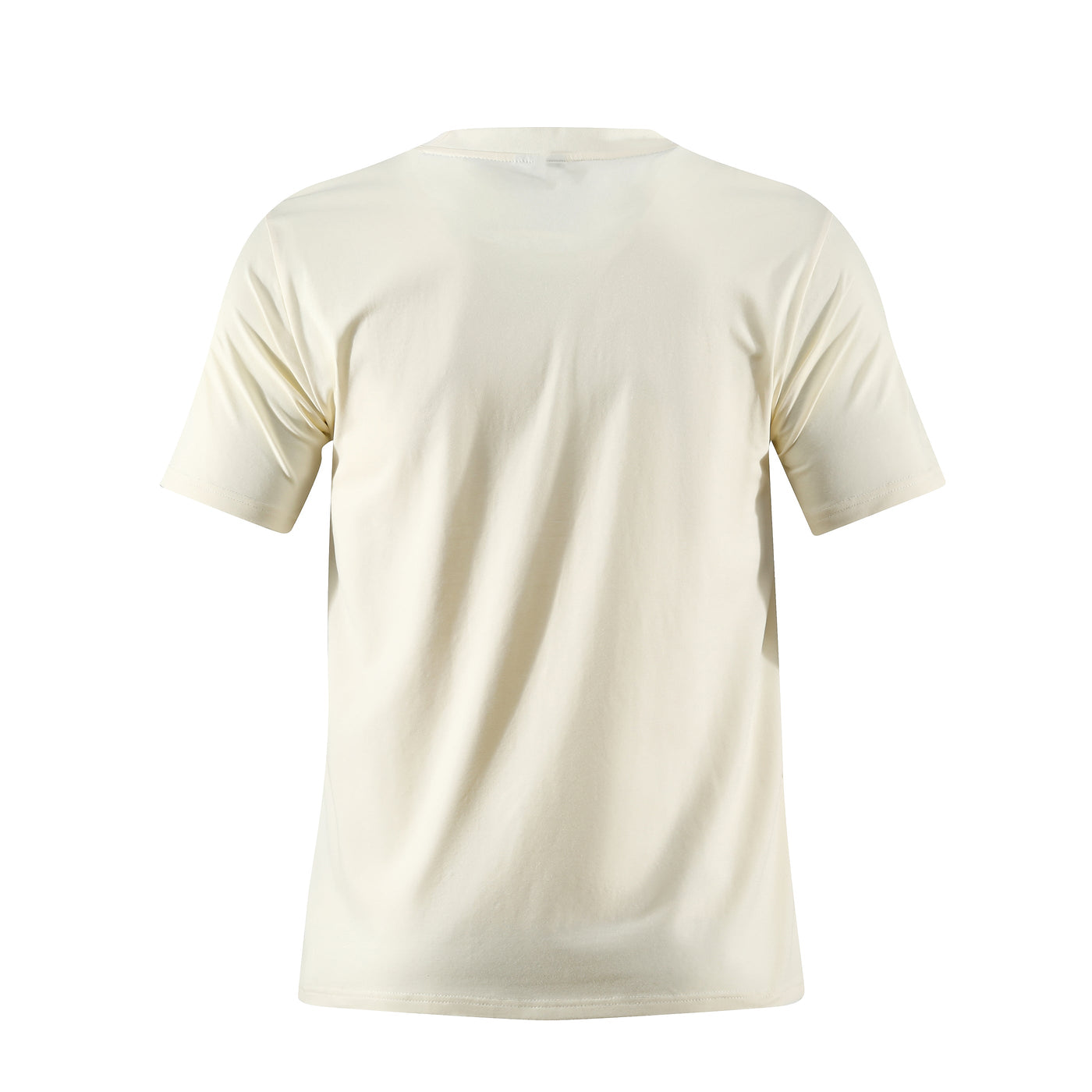 Camiseta básica crema para hombre - imagen 3 - JDC Luxury Store