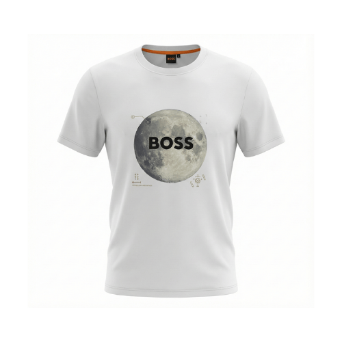 Camiseta estampada blanca para hombre - JDC Luxury Store
