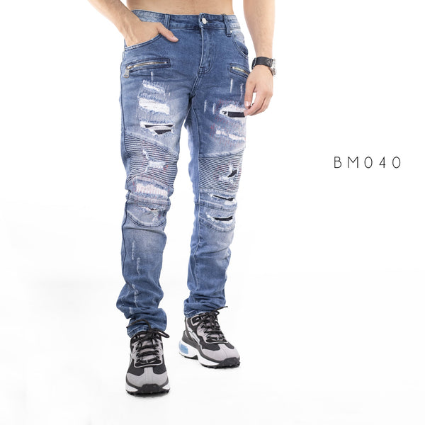 Jeans M040  Para Hombre