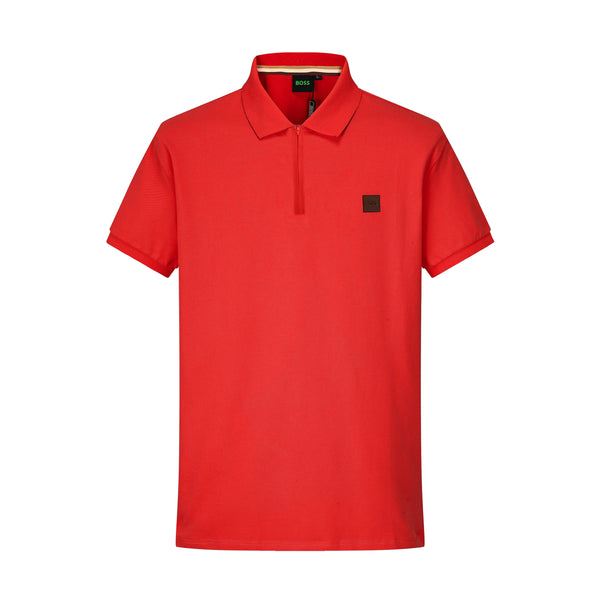 Camiseta BO218# Tipo Polo Roja Para hombre