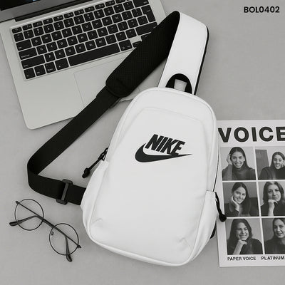 Morral Cruzado Deportivo Blanco BOL0402