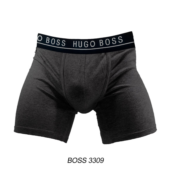 BOXER BOSS 3309 Gris Oscuro