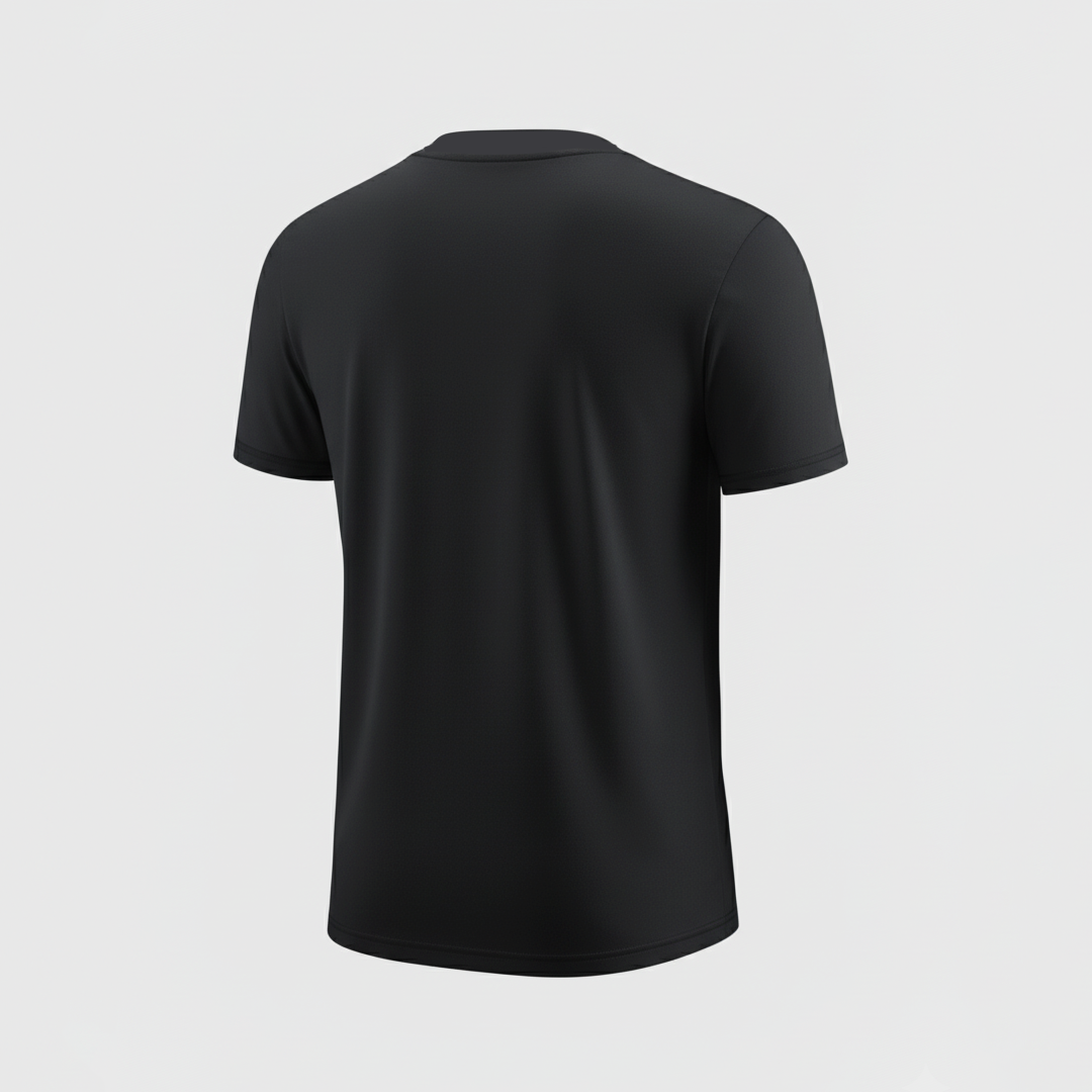 Camiseta Deportiva Negra Para Hombre Ref. CAM05 V2