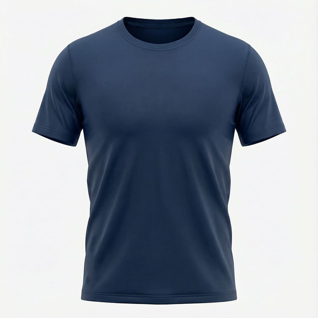 Camiseta básica azul oscuro para hombre - JDC Luxury Store