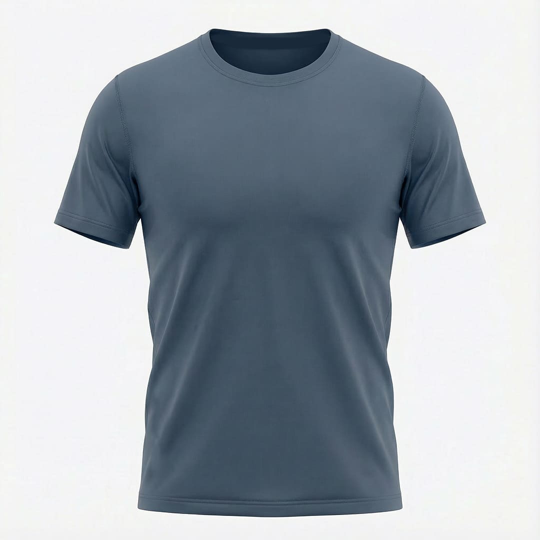 Camiseta básica gris para hombre - JDC Luxury Store