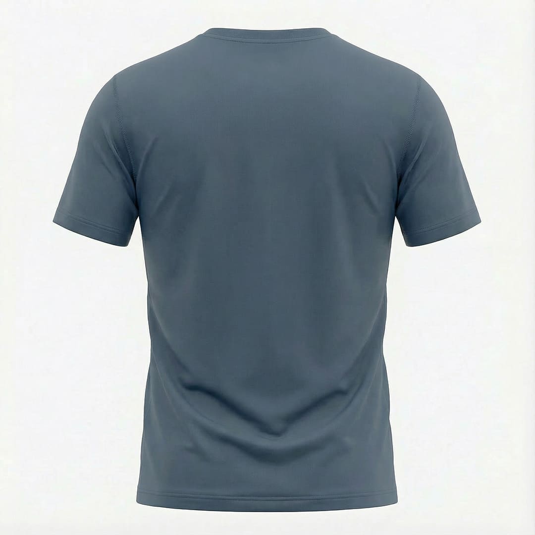 Camiseta básica gris para hombre - imagen 2 - JDC Luxury Store