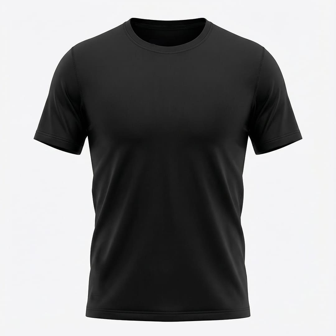Camiseta básica negra para hombre - JDC Luxury Store