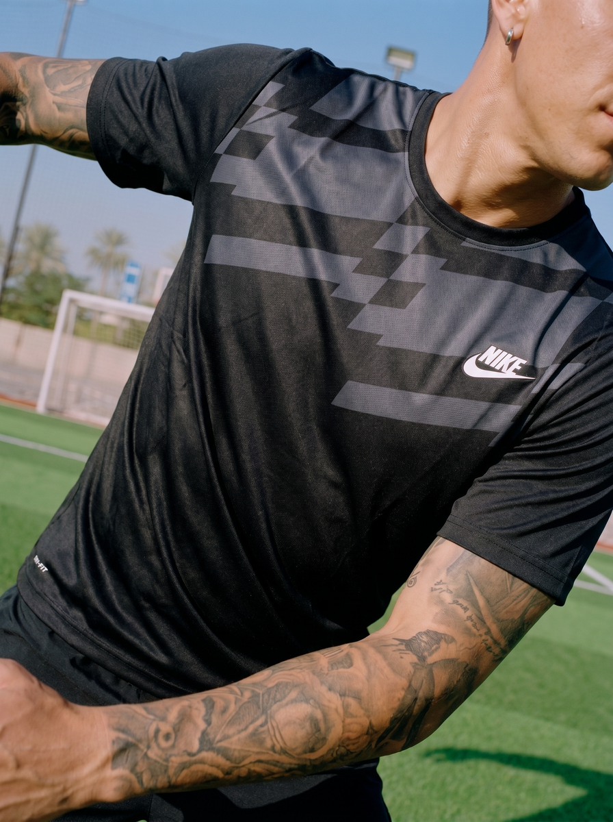 Camiseta Deportiva Negro para hombre Ref. CAM27
