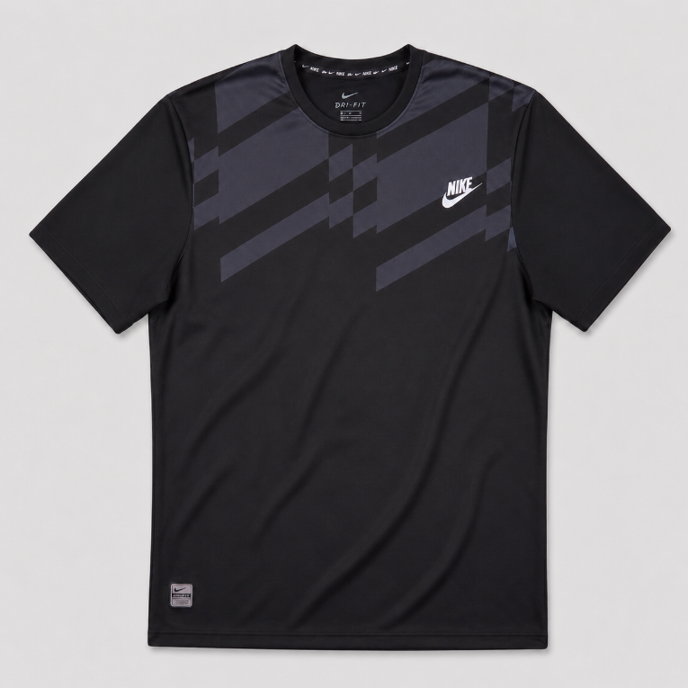 Camiseta Deportiva Negro para hombre Ref. CAM27