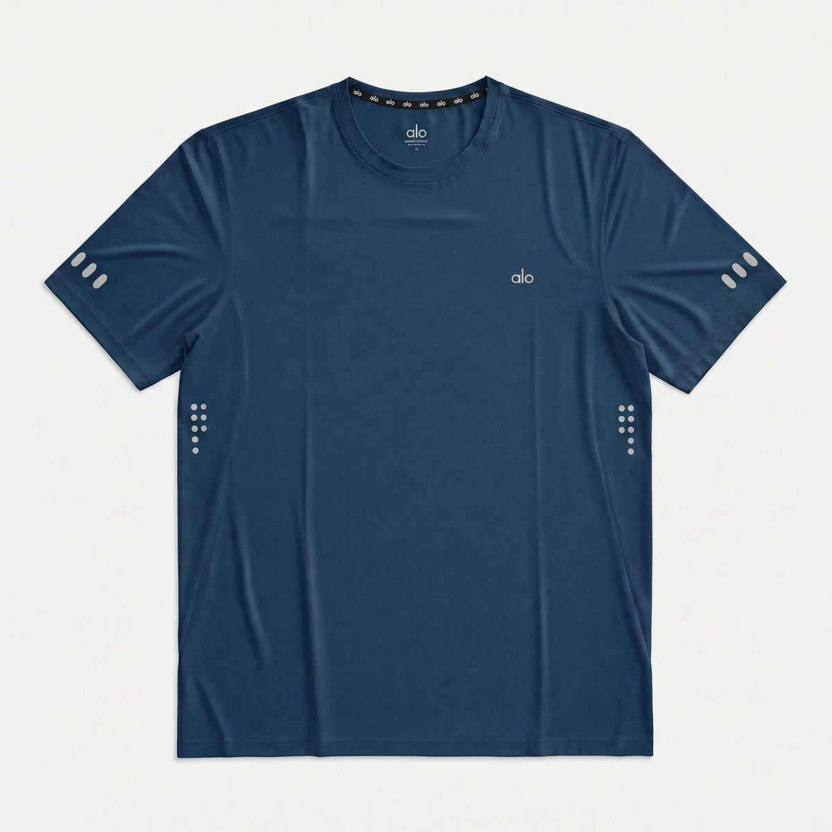 Camiseta Deportiva Azul Oscuro Para Hombre Ref. CAM29