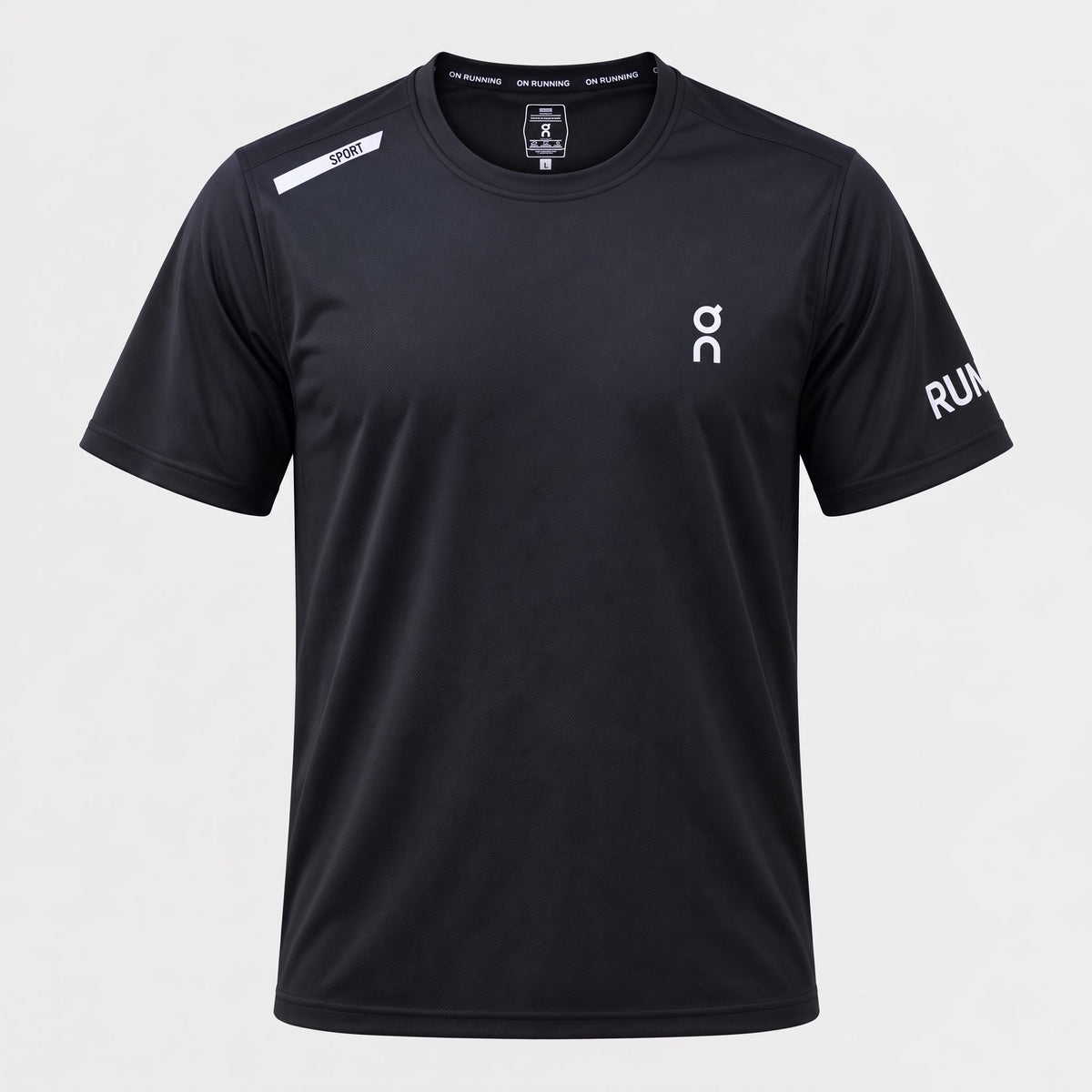 Camiseta Deportiva Negra Para Hombre Ref. CAM34