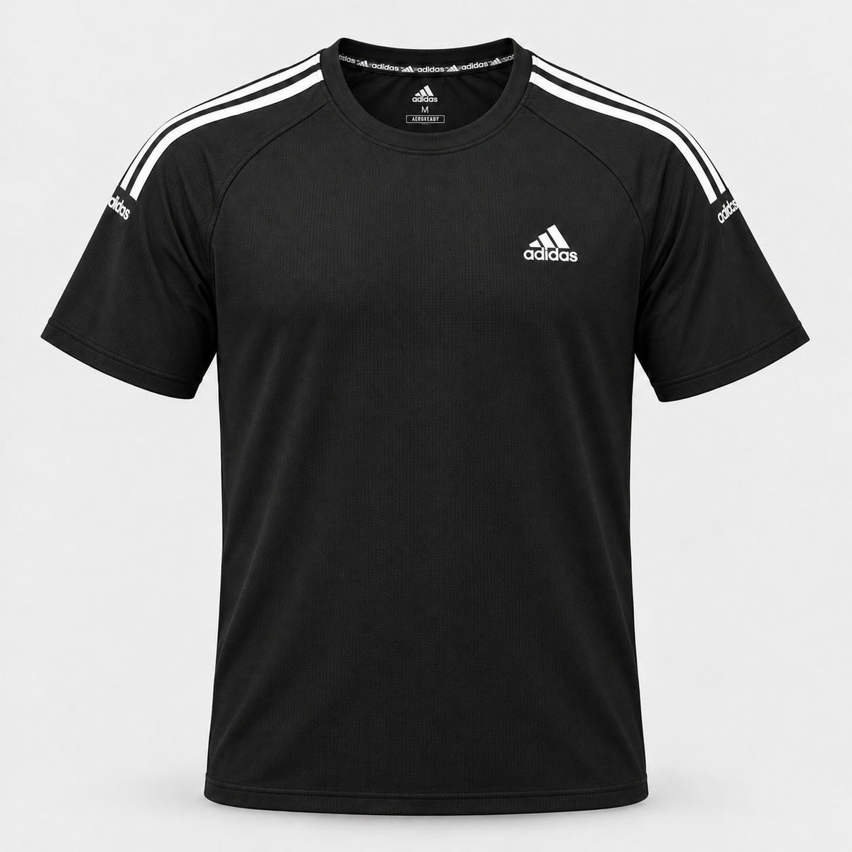 Camiseta Deportiva Negra Para Hombre Ref. CAM41