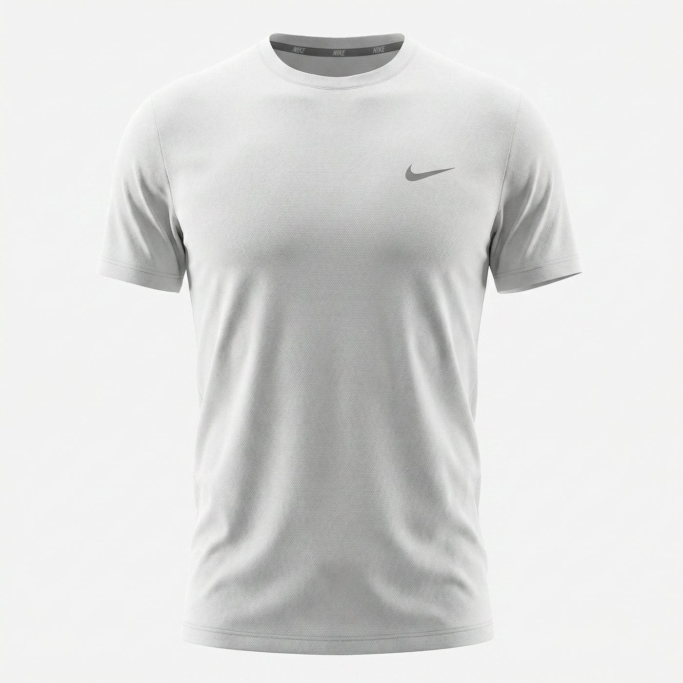 Camiseta Deportiva Básica Blanca Para Hombre Ref. CAM45