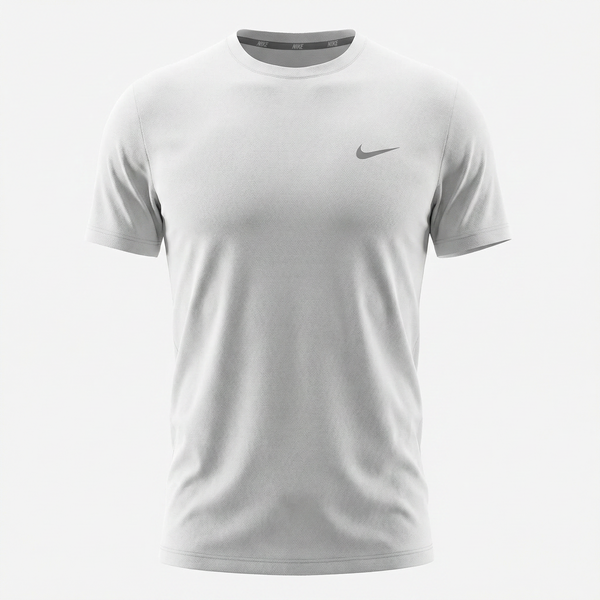 Camiseta Deportiva CAM45 Básica Blanca Para Hombre
