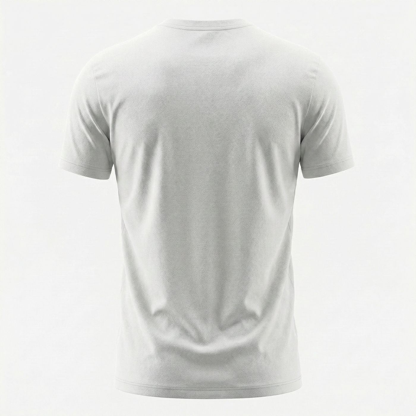 Camiseta Deportiva Básica Blanca Para Hombre Ref. CAM45