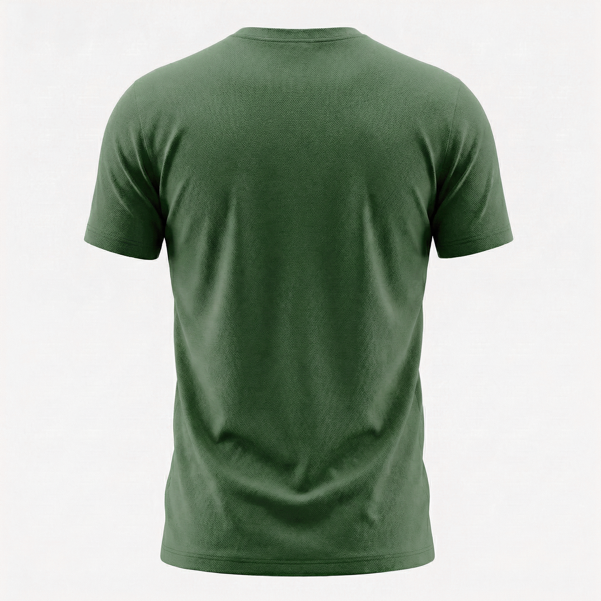 Camiseta Deportiva Básica Verde Para Hombre Ref. CAM45