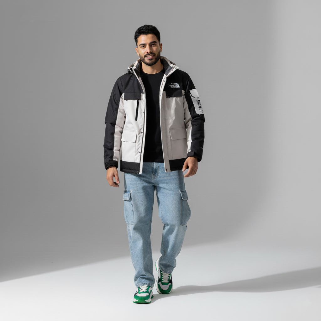 Chaqueta Deportiva Blanca Para Hombre Ref. CHA11