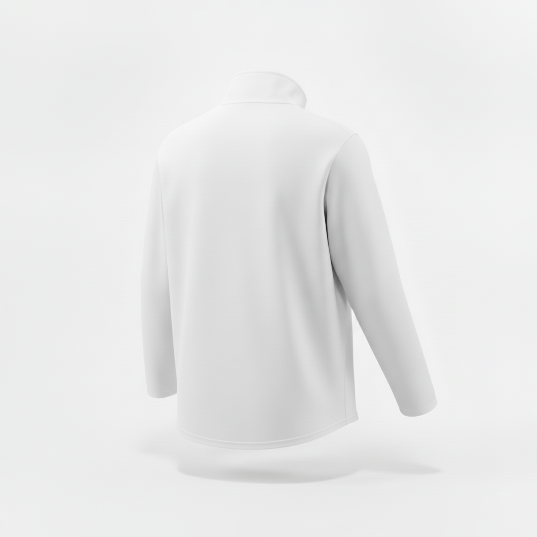 Camiseta Manga Larga Deportiva Blanca Para Hombre Ref. CML02