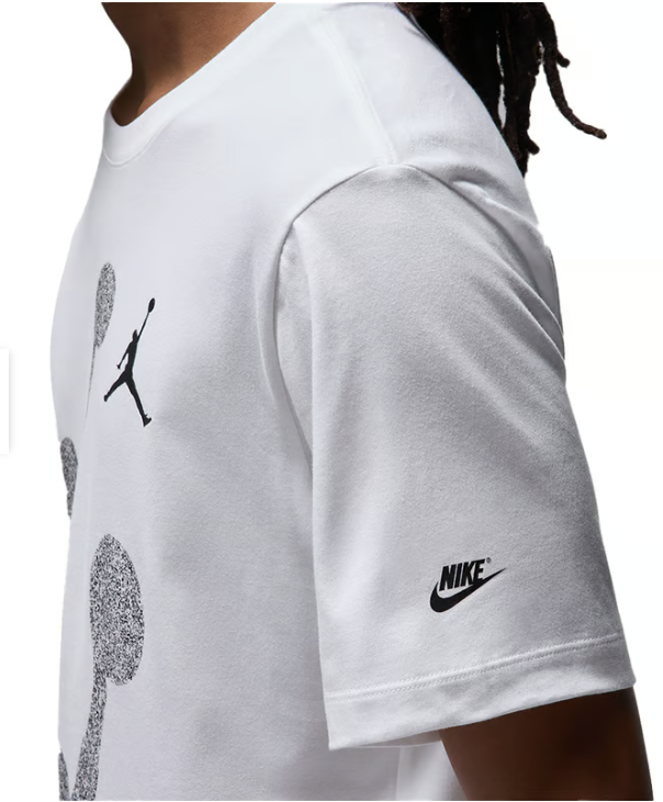 Camiseta 66015 Estampada Blanca Para Hombre