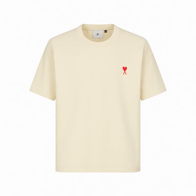 Camiseta 88754 Oversize Crema Para Hombre