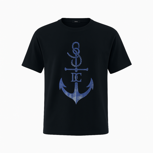 Camiseta 66026 Estampada Negro Para Hombre