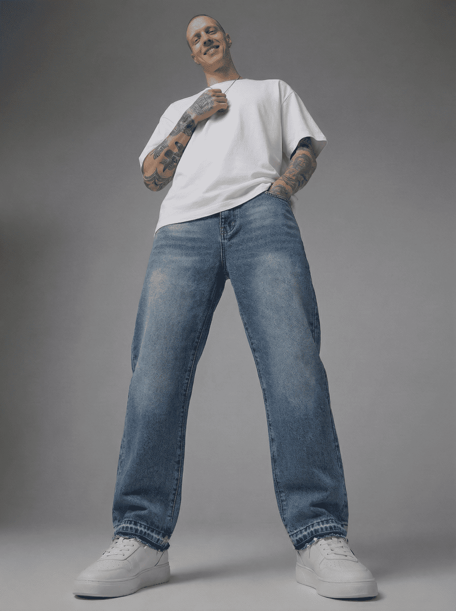 Jean azul para hombre JDC