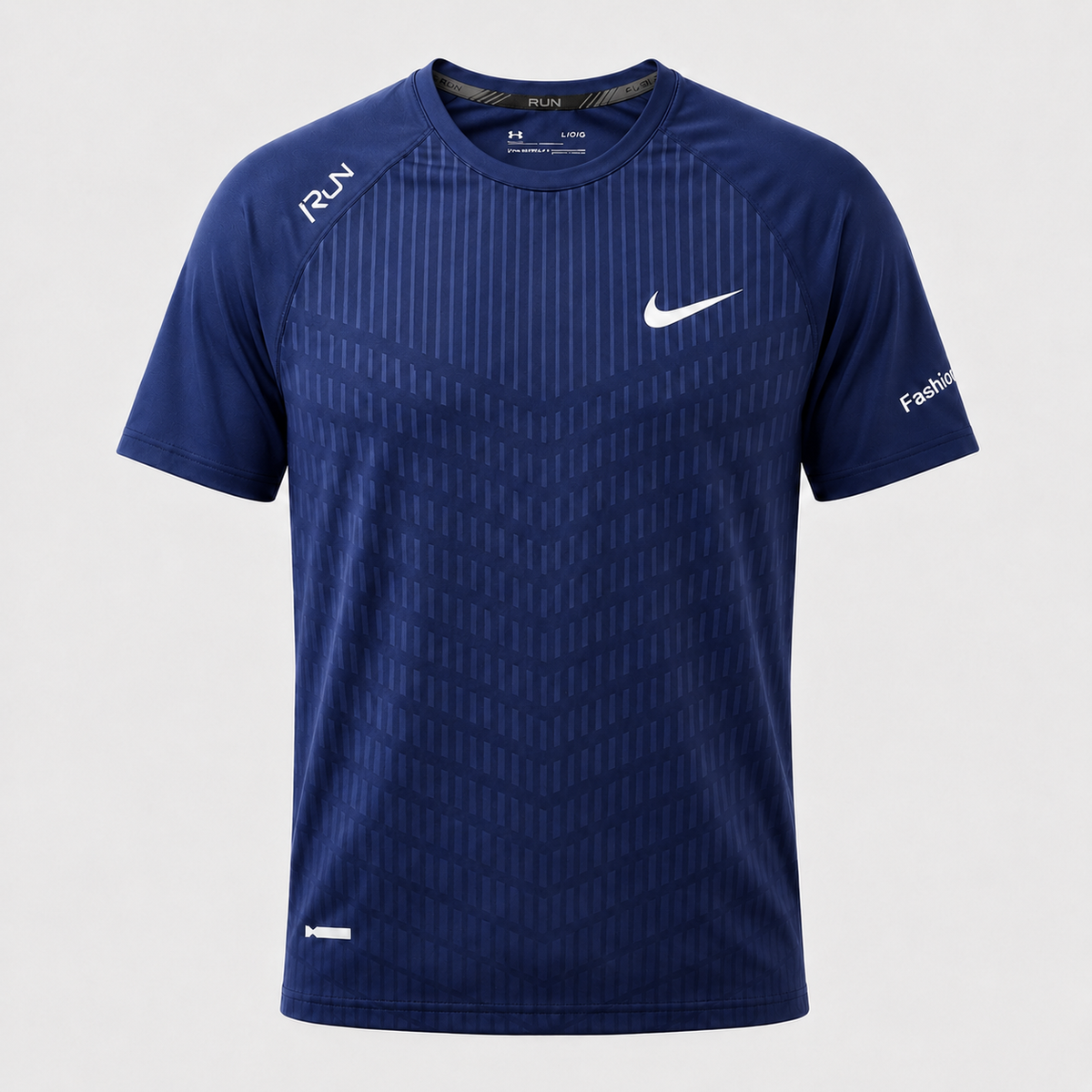 Camiseta Deportiva CAM26 Azul Oscuro Para Hombre
