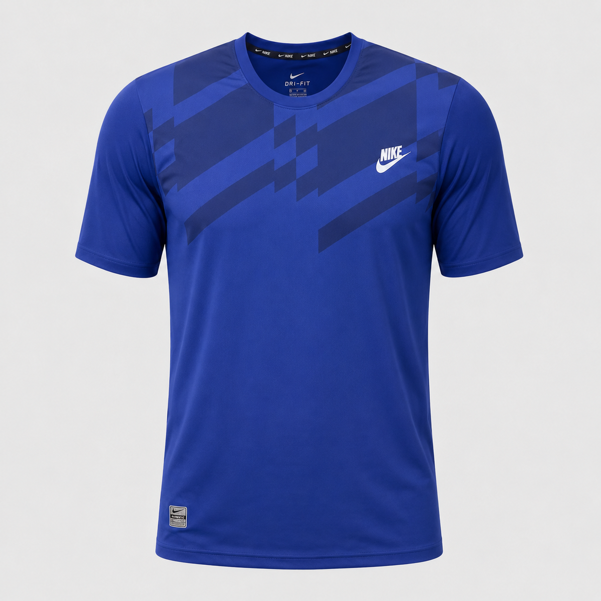 Camiseta Deportiva CAM27 Azul Oscuro Para Hombre