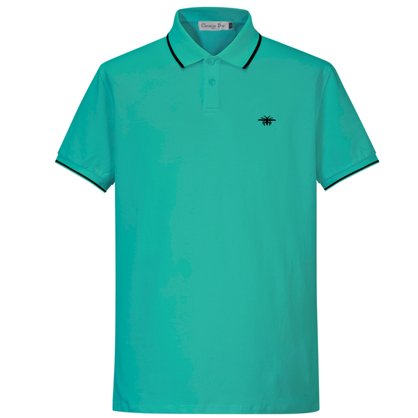 Camiseta 58194 Tipo Polo Verde Para hombre