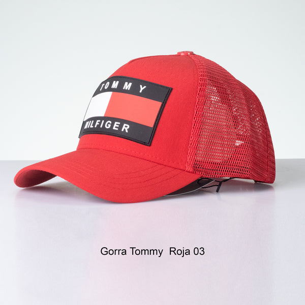 Gorra Tommy  Roja 03 para hombre