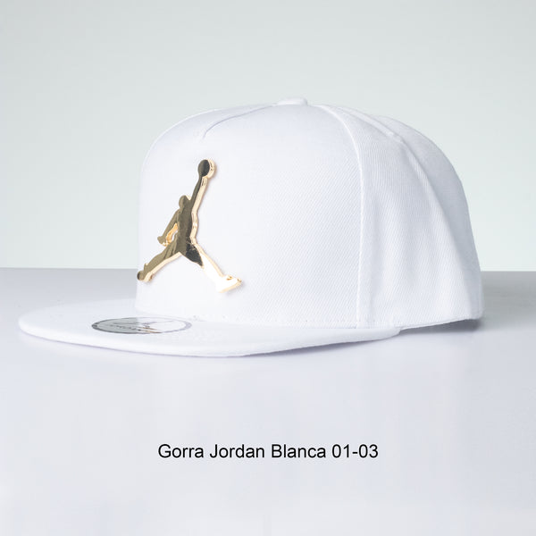 Gorra Jordan Blanca 01-03 para hombre